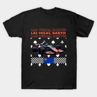 Las Vegas Grand Prix, Formula 1, Nevada, USA T-Shirt